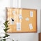 Flash Furniture Camden Rustic 24in. x 36in. Wall Mount Cork Board w/Wooden Push Pins, Torched Brown HGWA-CK-24X36-BRN-GG - alternate 10